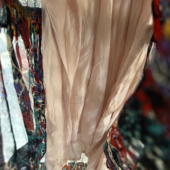 Maeve Annabella Floral Boho Maxi Dress Anthropology Size 2P - Picture 6 of 10